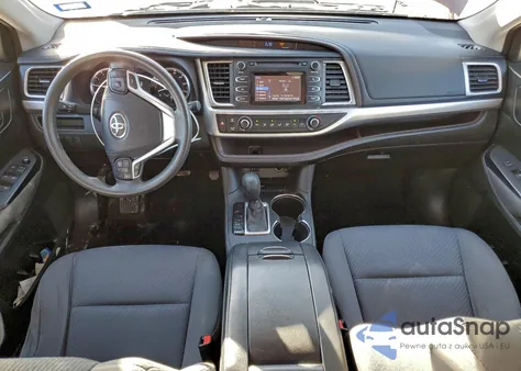 2015 Toyota Highlander Le from USA, damaged, VIN 5TDZKRFH9FS102003